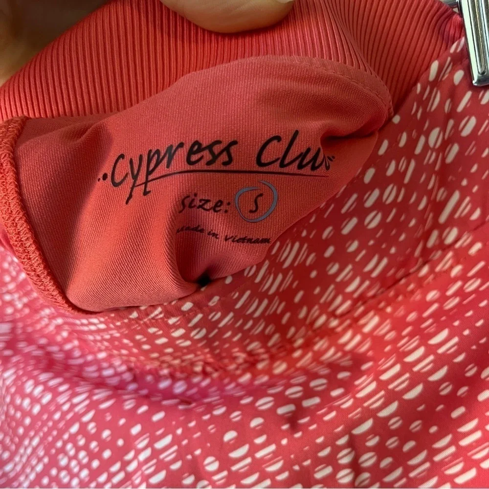 Cypress Club Coral Pink Dot Athletic Skort